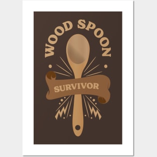 Wooden Spoon Survivor v4 Posters and Art